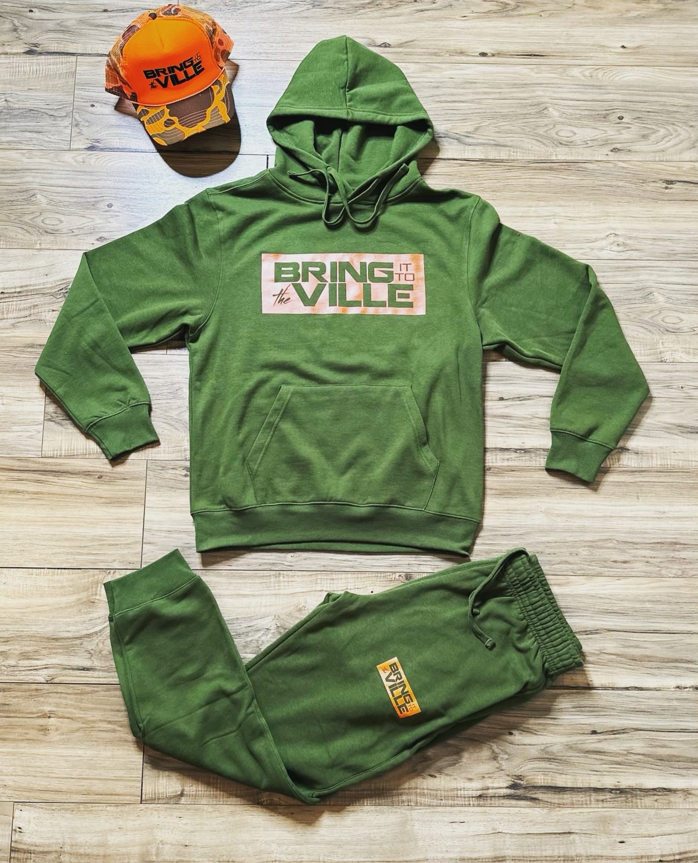 Green Jogger Set