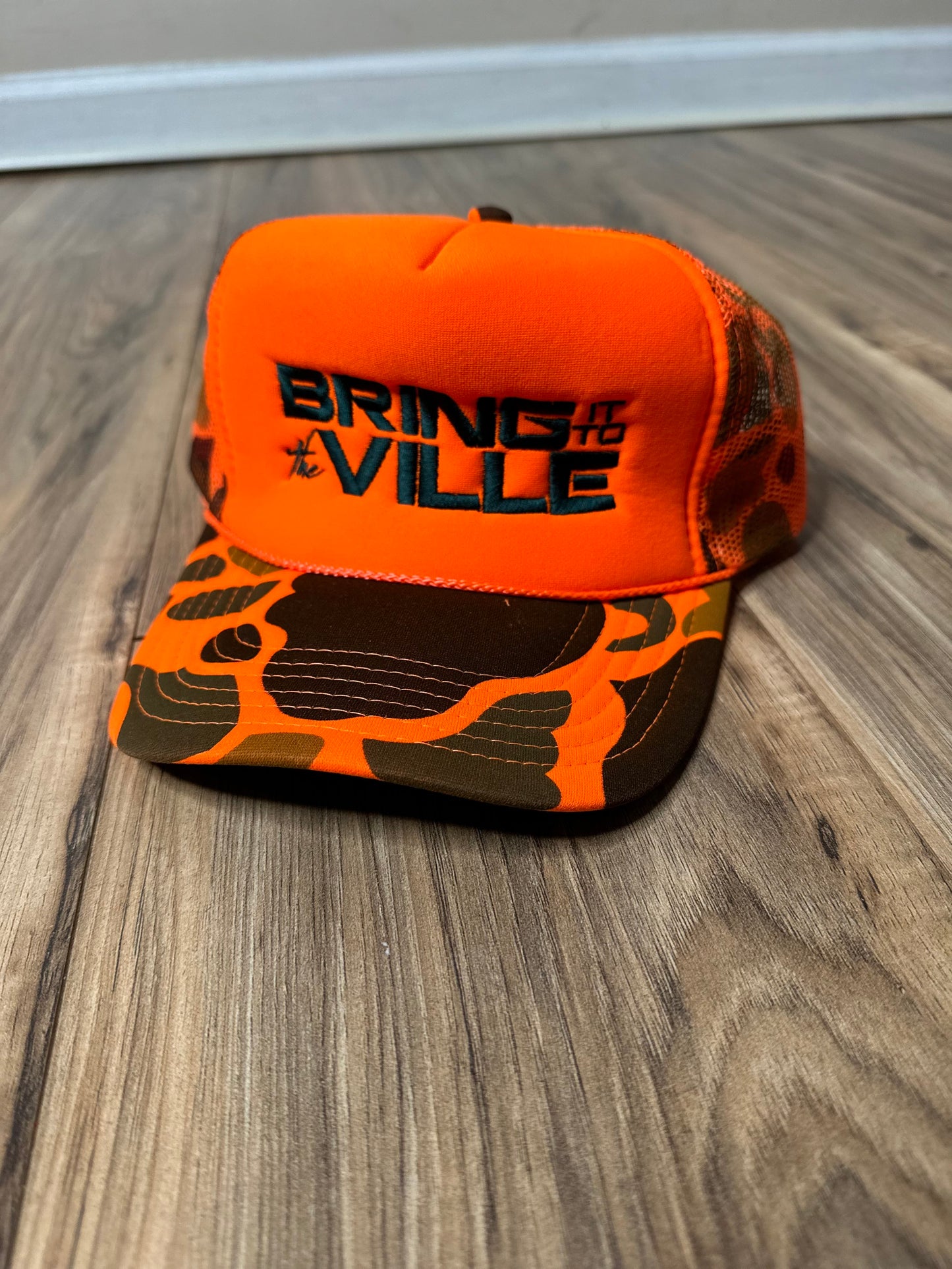 Orange Trucker Hat